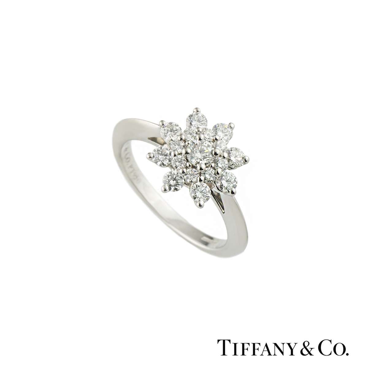 Tiffany \u0026 Co. Flower Diamond Ring 